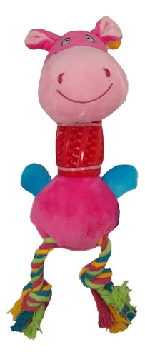 Juguete Perro Animal Planet Peluche Dental Con Cuerda