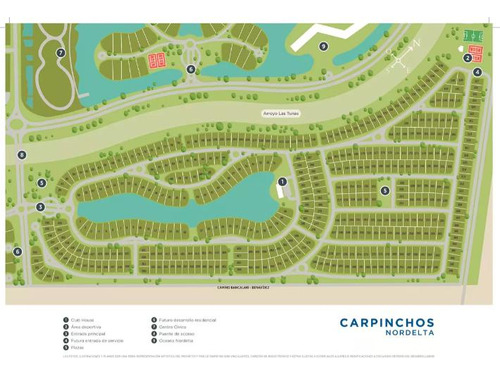 Terreno - Venta,  Lote  Interno, En Esquina, Orientación Oeste En Carpinchos, Nordelta.