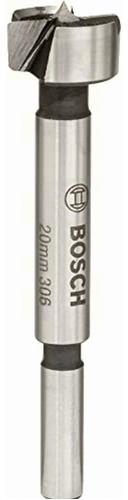 Bosch Broca Para Madera Fresadora Forstner, Plata, 20 Mm