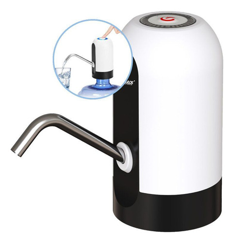 Dispensador De Agua Electrico Usb Recargable Para Botellon