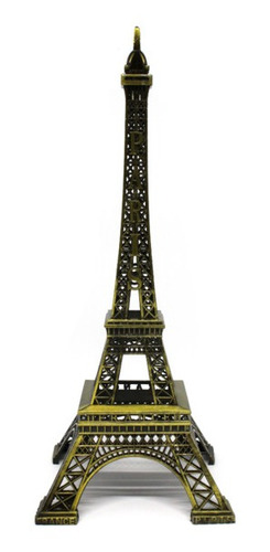 Adorno Torre Eiffel Metal 10 Cm Pack X 15 Souvenir