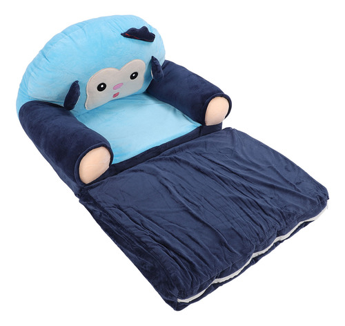 Sofá Plegable Para Niños, Sillón Infantil De Felpa Suave Par