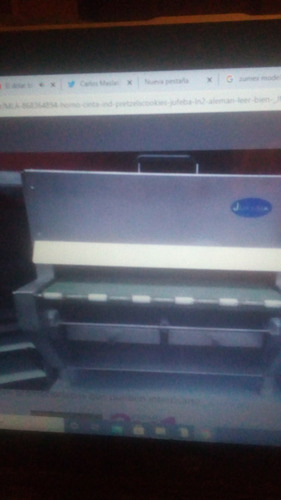 Horno Cinta Ind Pretzels/cookies Jufeba Ln2 Aleman Leer Bien