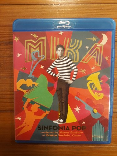 Mika. Sinfonia Pop. Blu.ray Disc. 2016