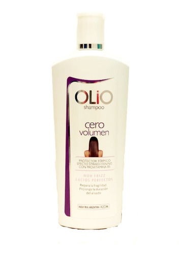 Shampoo Cero Volumen Olio 420ml