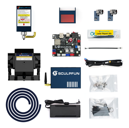 Kit Air Assist: Uso Del Grabado Láser Air S9 Para Xy Assist