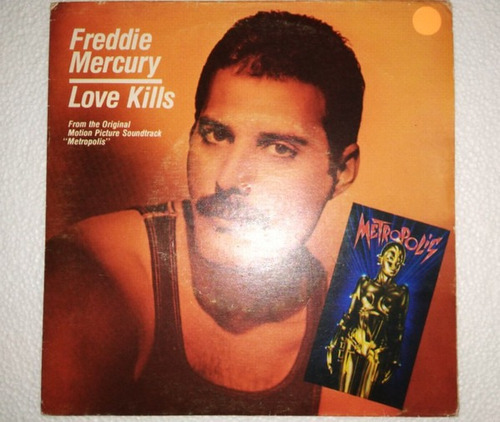 Compacto Vinil Freddie Mercury Love Kills Ed Br 87 
