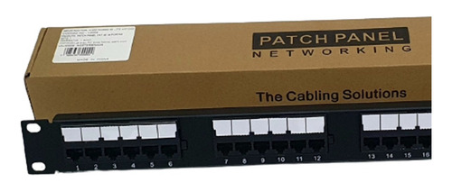 Patch Painel Cat-5e 24 Portas Cód 3179