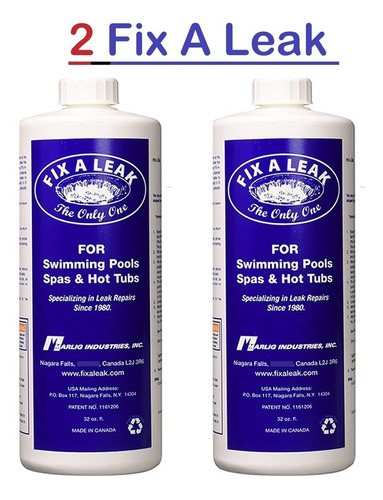 Imagen 2 de 7 de 2 Selladores Fugas Para Albercas Y Jacuzzi Fix A Leak 32 Oz