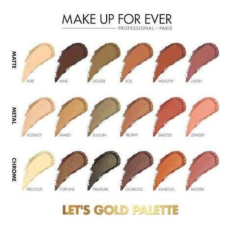 Paleta De Sombras - Let's Gold - Original