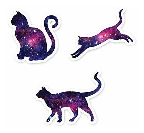 Gato Pegatinas Coleccion Galaxy - Gato Pegatinas Para Lapto