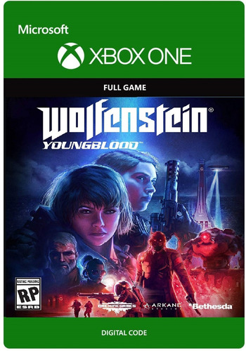 Wolfenstein Youngblood Xbox One Codigo 25 Digitos