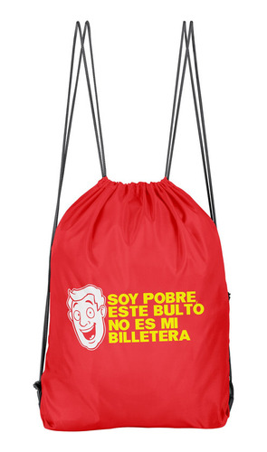 Bolso Deportivo Soy Pobre (d0851 Boleto.store)