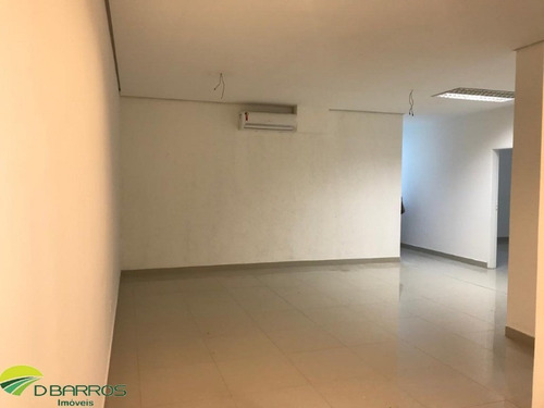 Excelente Sala Comercial Com 95,70 M2 Para Venda Ou Locação Planta Inteligente , Com Ar Condicionado. - 4678 - 34954987