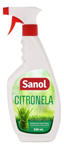 Citronela Spray Sanol Repelente 500ml