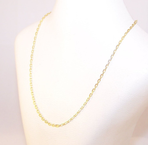 Cadena Oro 18 K Maciza Forcet 50cm Hilo 035 2,7gr Color Oro Amarillo