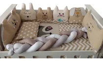 Comprar Cuna Feliz: Set Cuna Chichoneras Completo Bebé