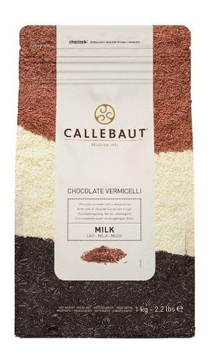 Granulado De Chocolate Ao Leite Callebaut 1 Kg