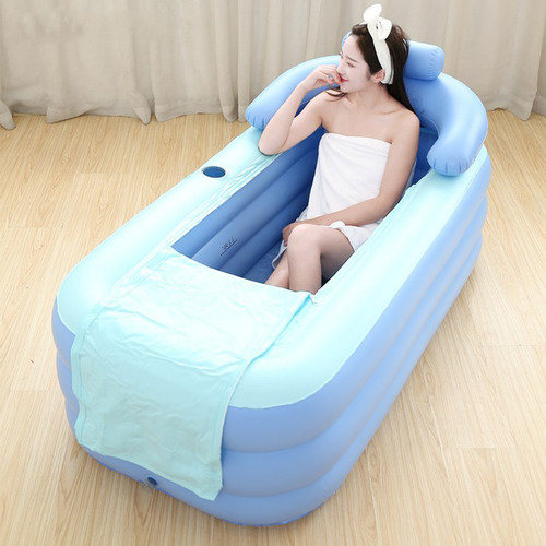 Bañera Portátil Para Ducha Bañera De Hidromasaje Inflable Pi