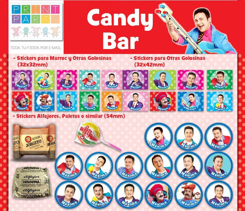 Topa Kit Imprimible Personalizado Con Candy Bar