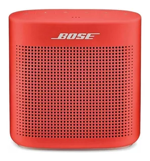 Alto-falante Bose SoundLink Color II portátil com bluetooth waterproof coral red