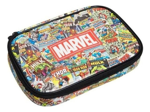 Cartuchera Textil Infantil Juvenil Marvel Avenger Vengadores