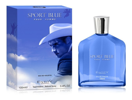 Perfume Entity Sport Blue Masculino Eau De Toilette 100ml