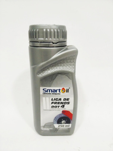 Liga De Frenos Dot 4 250 Ml Smart Oil 