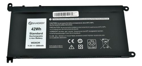 Repuesto Para Dell Latitude 3480 P58f Wdxor Color Negro