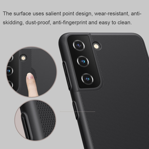 Imagem 6 de 10 de Capa Anti Impacto Nillkin Frosted Galaxy S21 (6.2 Polegadas)