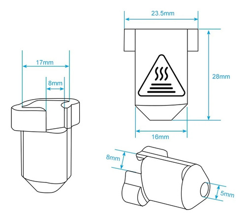 Protector De Silicona Creality K1, Ender 3 V3 Ke, Cr10 Se