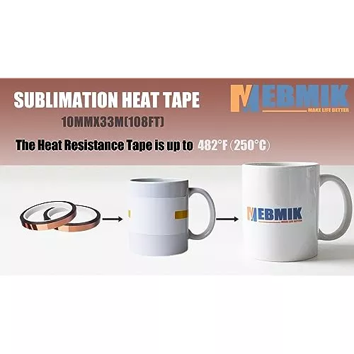 Sublimation Heat Tape (10mmx33m)