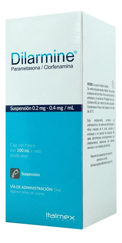 Dilarmine Suspensión, 1 Frasco 100 Ml