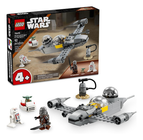 Lego Star Wars: El Mando Mandaloriano Y Grogus N -1 Buildler