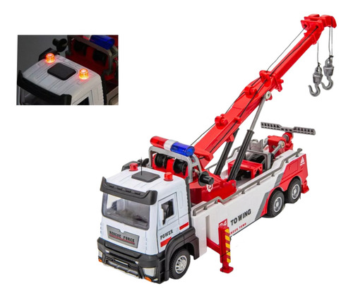 Camión De Juguete Simulado Crane B Para Niños