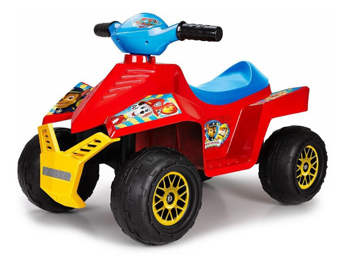 Cuatrimoto a batería para niños Feber Paw Patrol Quad Racy Drive  color rojo/azul/amarillo 