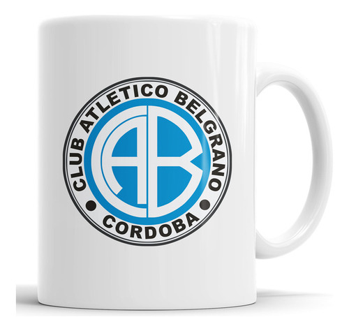 Taza Belgrano De Córdoba  Cerámica