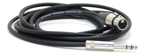 Cable Canon Xlr Hembra A Trs Profesional Neutrik Rean 3mts