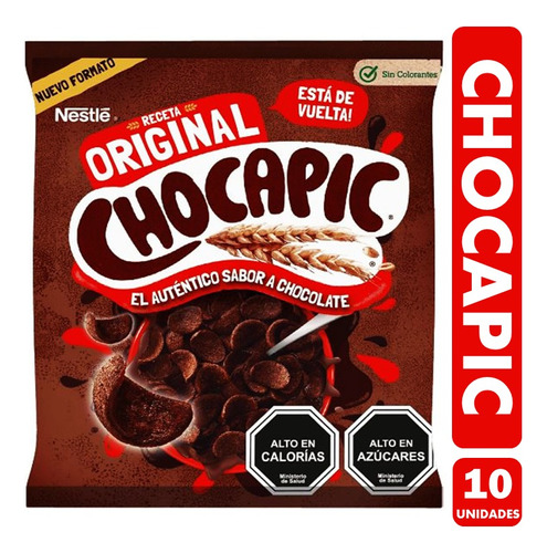 Cereal Chocapic Sabor Chocolate De Nestle (pack Con 10 Uni)