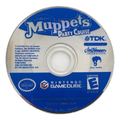 Muppets Party Cruise Nintendo Game Cube (Reacondicionado)