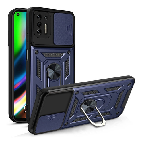 Funda Para Moto Tapa Deslizante Case + Cristal Templado
