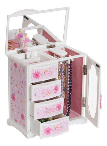 Caja Joyero Musical Bailarina Giratoria Original Para Niñas