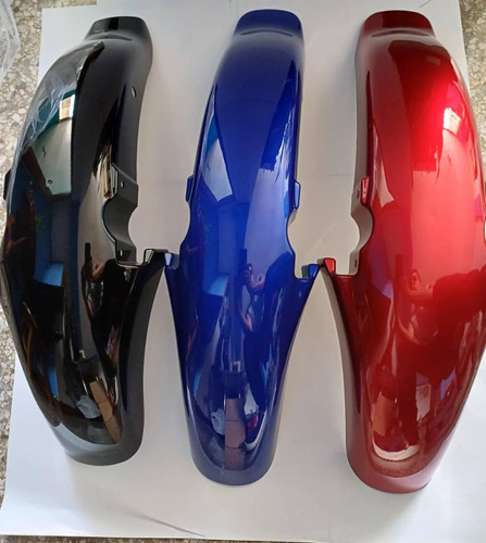 Guardafango Delantero(negro/rojo/azul) De Moto Bera 