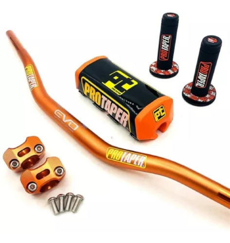 Manillar Completo Protaper, Ktm, Honda, Crf, Yzf, Klx. 28mm