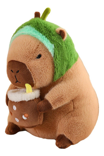 N Lindo Peluche Capybara Hogar Decorativo Aguacate 40cm