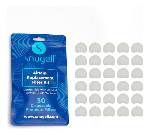 Filtros Airmini Cpap De Snugell | Compatible Con Resmed...