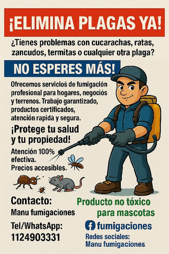 Fumigación.