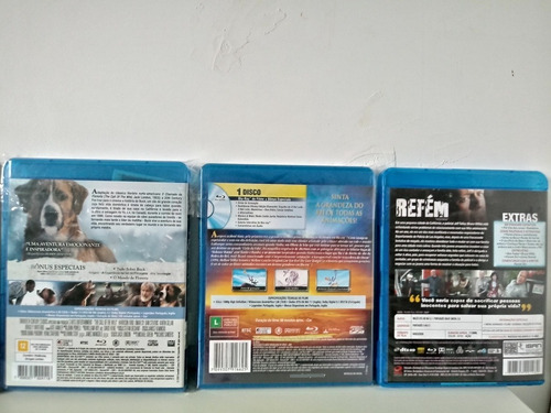 Lote Blu Ray O Chamado Da Floresta O Rei Leão E Refém