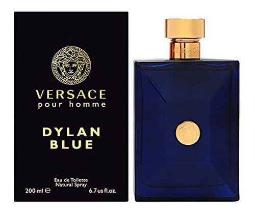 Dylan Blue Perfume En Espray Para Hombres 6.7 Oz
