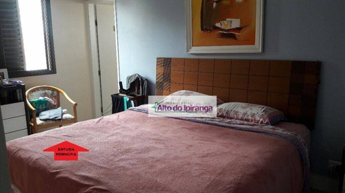 Apartamento Com 3 Dormitórios À Venda, 110 M² - Vila Gumercindo - São Paulo/sp - Ap2992